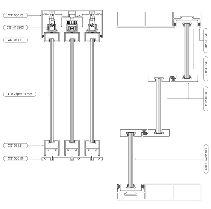 平開門型材廠家