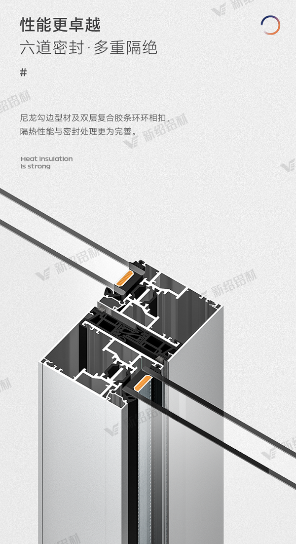 新紹門窗型材