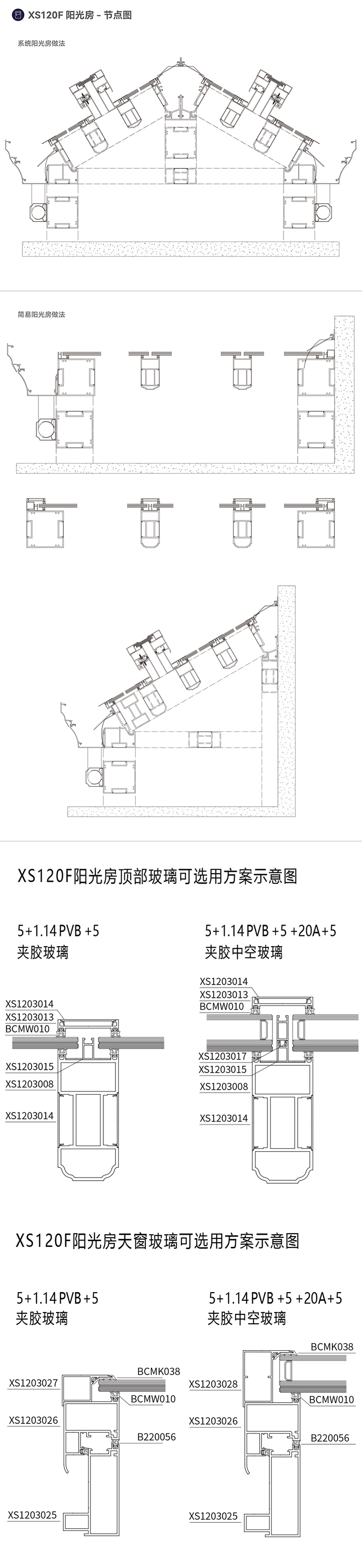 陽光房鋁型材